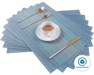 Pauwer Placemats Set of 4 for Dining Table